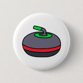 Curling Rock Ronde Button 5,7 Cm (Voorkant)