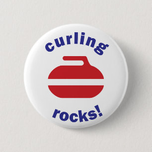 Curling Rocks-knop Ronde Button 5,7 Cm