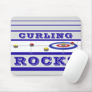 Curling Rocks Muismat