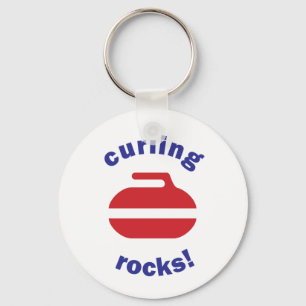 Curling Rocks sleutelhanger