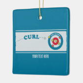 Curling sheet Curling stones Keramisch Ornament (Links)