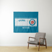 Curling sheet Curling stones Wandkleed (In Situ (horizontaal))