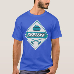Curling Stone Grappige Trendy Ice Sport Gift T-shirt
