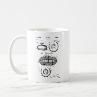 Curling Stone Patent Koffiemok
