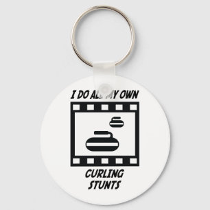 Curling Stunts Sleutelhanger
