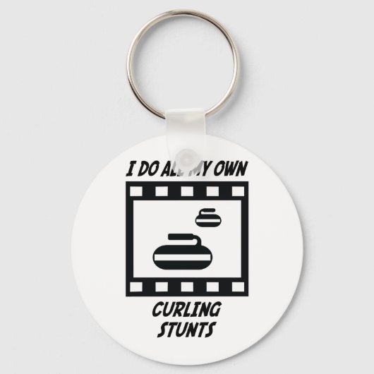 Curling Stunts Sleutelhanger (Voorkant)