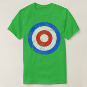 Curling Target Wintersport look Classic TS T-shirt (Design voorkant)