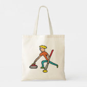 Curling Tote Bag (Achterkant)