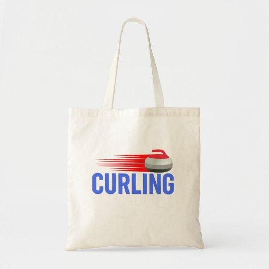 Curling Tote Bag (Voorkant)