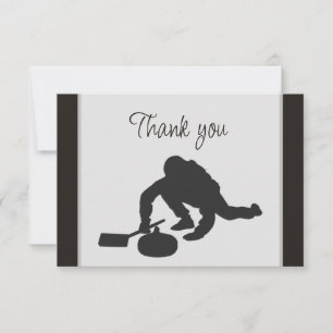 Curling Vrijwillige Helper Bedankt