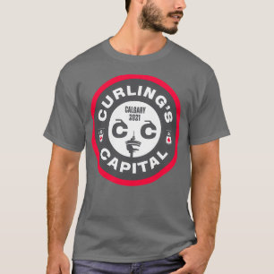 CurlingsKapitaalpictogrammen T-shirt