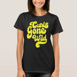 Curls Gone Wild Natuurlijk Haar Zwart Pride Melani T-shirt