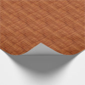 Curly Acacia Wood Grain look Cadeaupapier (Hoek)