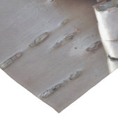 Curly Birch Bark Tree Rustic Korte Tafelloper (Hoek)