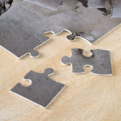 Curly Birch Bark Tree Rustic Legpuzzel (Zijkant)