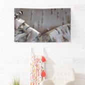 Curly Birch Bark Tree Rustic Spandoek (Insitu)