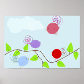 Curly Birdies 1 Poster (Voorkant)