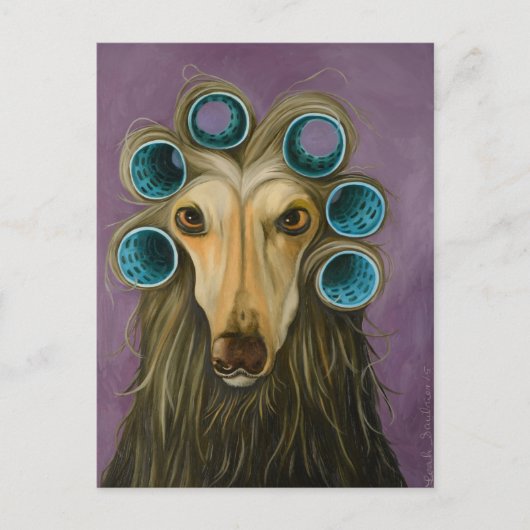 Curly Briefkaart (Voorkant)