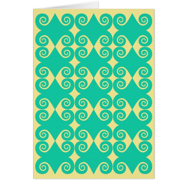 Curly Diamond Pattern (Voorkant)