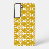 Curly Diamond Pattern Samsung Galaxy Hoesje (Achterkant)