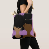 Curly Girl SISTERS Canvas tas (Dichtbij)