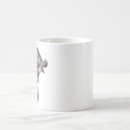 Curly Hair Girl mok (Center)