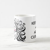 Curly Hair Koffiemok (Center)