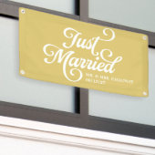 Curly is net getrouwd auto banner (Buitenkant Gebouw)