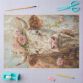 Curly Koe Tissuepapier (Craft)