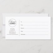 Curly Lashes chèque cadeau Modèle noir (Dos)