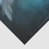 Curly Redhead Angel Girl Decoupage Tissuepapier (Detail)