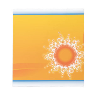 Curly Sunshine  design Notitieblok