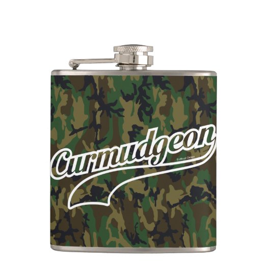 Curmudgeon Flask Heupfles (Voorkant)