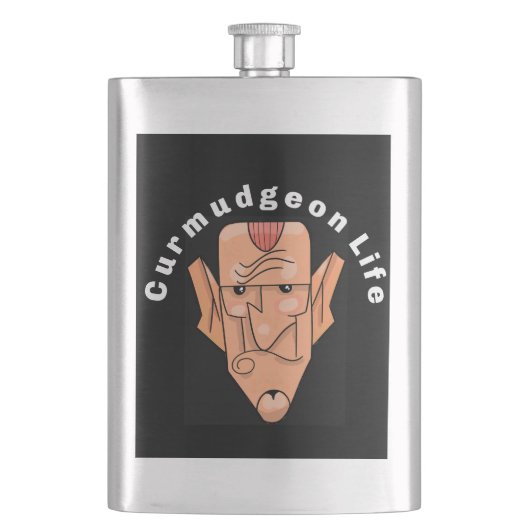 Curmudgeon Life Flacon (Voorkant)