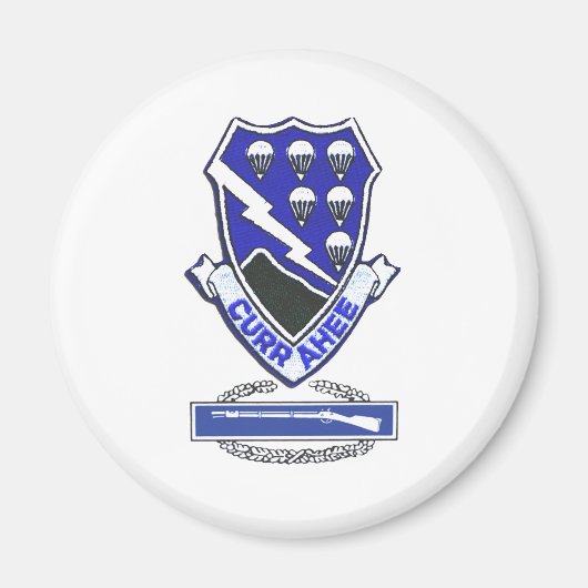 Currahee Patch & CIB Magneet (Voorkant)