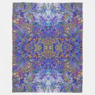 Currant Leaves Tree Art Meditatie Fleece Deken