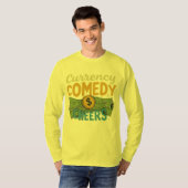 Currency Comedy Cheers T-shirt (Voorkant volledig)
