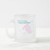 Currently Avoiding Responsibilities | Funny Minima Matglas Koffiemok (Links)