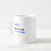 Currently In Airplane Mode Funny Mug (Devant gauche)