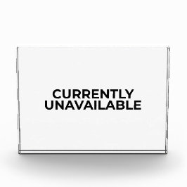 Currently Unavailable Funny Minimalist Desk Sign Fotoblokken