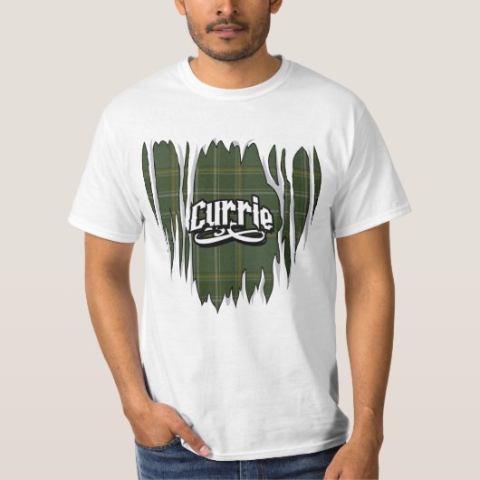Currie Tartan T-shirt (Voorkant)