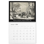 Currier & Ives - Amerikaans leven Kalender (Jan 2026)