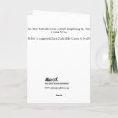 Currier & Ives - Carte de voeux - Statue de la Lib (Dos)