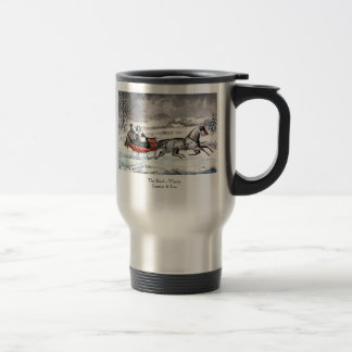 Currier & Ives - Travel Mug - The Road, Winter, Reisbeker
