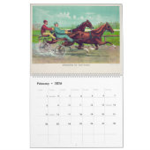 Currier & Ives Trotters Horse Racendar Kalender (Feb 2026)