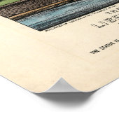  Currier & Ives Vrijheidsbeeld Poster (Hoek)