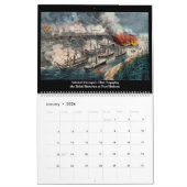 Currier & Ives Zeeslagen Kalender (Jan 2026)