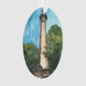 Currituck Island Lighthouse Holiday Ornament (voorkant)