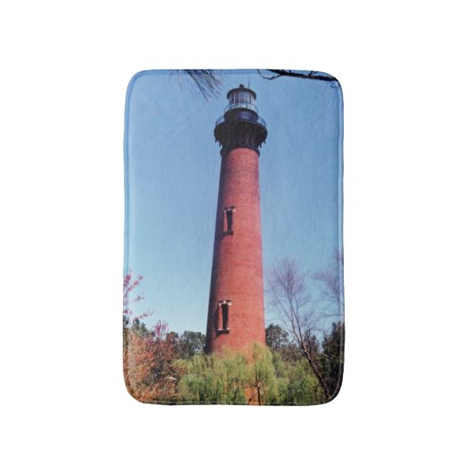 Currituck Lighthouse Badmat (Voorkant Verticaal)