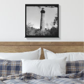 Currituck Lighthouse Canvas Afdruk (Insitu (Slaapkamer))